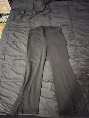 Torrid Black Women’s Stretch Flare Leggings With Side Slits